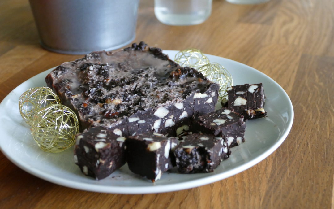 Recette de bouchées au cacao cru